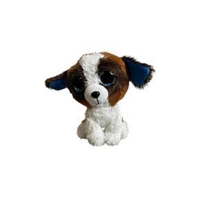 Ty Beanie Babies Plush Duke Dog Plush Small Stuffed Animal Glitter Eyes ￼